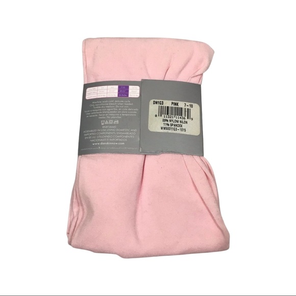 NWT Pink Dance Tights - Picture 2 of 2
